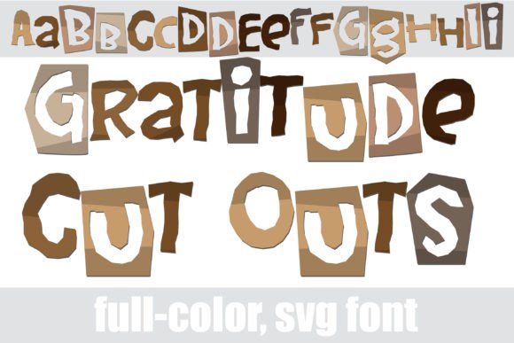 Download Gratitude Cut Outs - Gratitude Collection